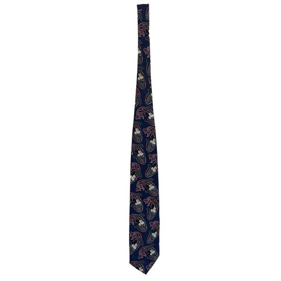 Disney Balancine Inc. The Tie Works Mickey Mouse Navy Blue Neck Tie 54" - Picture 1 of 5